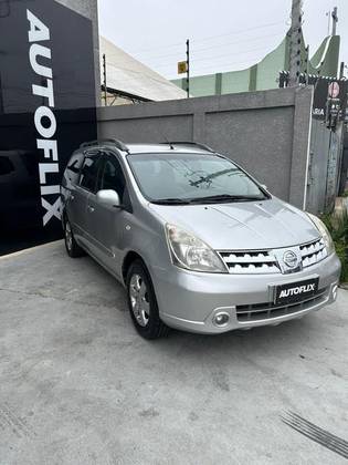 NISSAN GRAND LIVINA 1.8 SL 16V FLEX 4P AUTOMÁTICO NISSAN GRAND LIVINA 1.8 SL 16V FLEX 4P AUTOMÁTICO